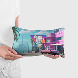 Подушка-антистресс GTA 6 Vice city, цвет: 3D-принт — фото 2