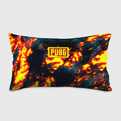Подушка-антистресс PUBG огненое лого, цвет: 3D-принт