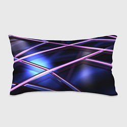 Подушка-антистресс Фиолетовая геометрическая абстракция