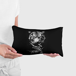 Подушка-антистресс Тигр с винтовкой, цвет: 3D-принт — фото 2