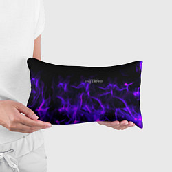 Подушка-антистресс Dantes Inferno flame neon, цвет: 3D-принт — фото 2