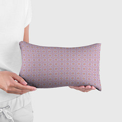 Подушка-антистресс Геометричный паттерн розовый, цвет: 3D-принт — фото 2