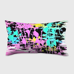 Подушка-антистресс Color expressive abstraction, цвет: 3D-принт