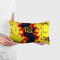 Подушка-антистресс Roblox огенное лого, цвет: 3D-принт — фото 2