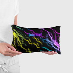 Подушка-антистресс Fortnite неоновый шторм абстракция, цвет: 3D-принт — фото 2