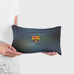 Подушка-антистресс Футбольный клуб барселона, логотип, цвет: 3D-принт — фото 2