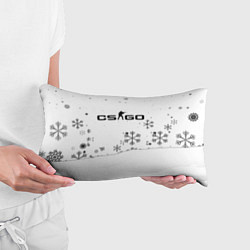 Подушка-антистресс Cs go зимний стиль лого, цвет: 3D-принт — фото 2