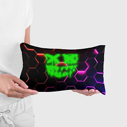 Подушка-антистресс Монстр из неона, цвет: 3D-принт — фото 2