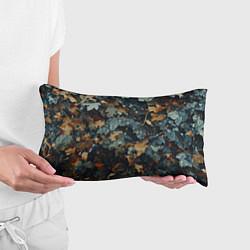 Подушка-антистресс Реалистичный камуфляж из сухих листьев, цвет: 3D-принт — фото 2
