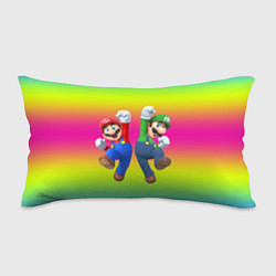 Подушка-антистресс Братья Марио, цвет: 3D-принт