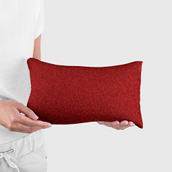 Подушка-антистресс Тёмный красный мелкая мозаика, цвет: 3D-принт — фото 2