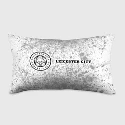 Подушка-антистресс Leicester City sport на светлом фоне по-горизонтал, цвет: 3D-принт