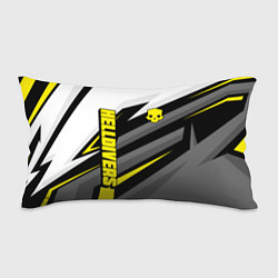 Подушка-антистресс Helldivers 2: Uniform Yellow x White, цвет: 3D-принт