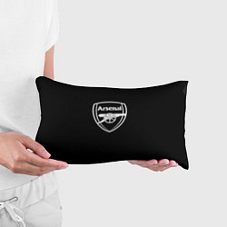 Подушка-антистресс Arsenal fc белое лого, цвет: 3D-принт — фото 2