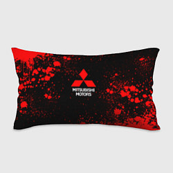 Подушка-антистресс Митсубиси - красные брызги, цвет: 3D-принт