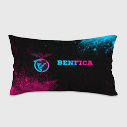 Подушка-антистресс Benfica - neon gradient по-горизонтали, цвет: 3D-принт