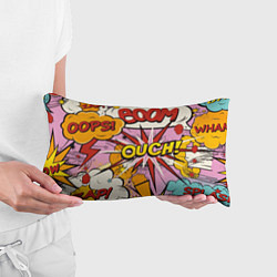 Подушка-антистресс Oops-boom: комикс бум, цвет: 3D-принт — фото 2