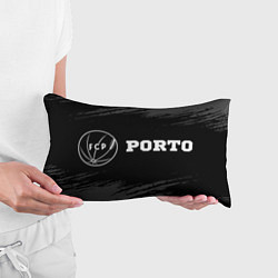 Подушка-антистресс Porto sport на темном фоне по-горизонтали, цвет: 3D-принт — фото 2