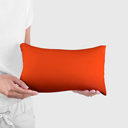 Подушка-антистресс Пылкий красно-оранжевый градиент, цвет: 3D-принт — фото 2