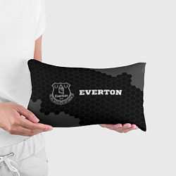 Подушка-антистресс Everton sport на темном фоне по-горизонтали, цвет: 3D-принт — фото 2
