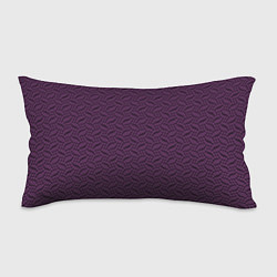 Подушка-антистресс Тёмный фиолетовый волнистые полосы, цвет: 3D-принт