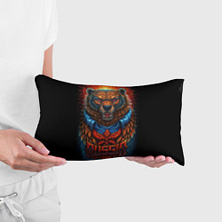 Подушка-антистресс Военный русский медведь, цвет: 3D-принт — фото 2