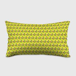 Подушка-антистресс Паттерн с авокадо в разрезе, цвет: 3D-принт
