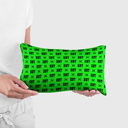Подушка-антистресс BBT logo green steel, цвет: 3D-принт — фото 2