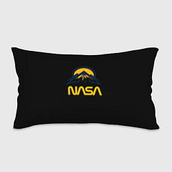 Подушка-антистресс Nasa горы лого, цвет: 3D-принт