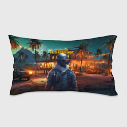 Подушка-антистресс PUBG персонаж в городе, цвет: 3D-принт