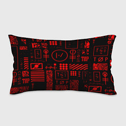 Подушка-антистресс Twenty one pilots pattern rock, цвет: 3D-принт