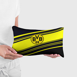 Подушка-антистресс Borussia sport geometry, цвет: 3D-принт — фото 2