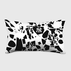 Подушка-антистресс New York yankees - abstraction, цвет: 3D-принт