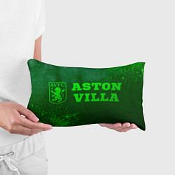 Подушка-антистресс Aston Villa - green gradient по-горизонтали, цвет: 3D-принт — фото 2