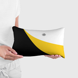 Подушка-антистресс Сокрушу пред ним врагов его малый черный КЦК Никол, цвет: 3D-принт — фото 2