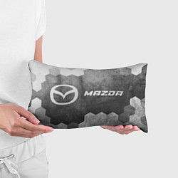 Подушка-антистресс Mazda - grey gradient по-горизонтали, цвет: 3D-принт — фото 2