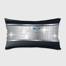 Подушка-антистресс FORD текстура из метала, цвет: 3D-принт