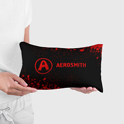 Подушка-антистресс Aerosmith - red gradient по-горизонтали, цвет: 3D-принт — фото 2