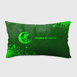 Подушка-антистресс Angels of Death - green gradient по-горизонтали, цвет: 3D-принт