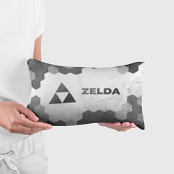 Подушка-антистресс Zelda - white gradient по-горизонтали, цвет: 3D-принт — фото 2