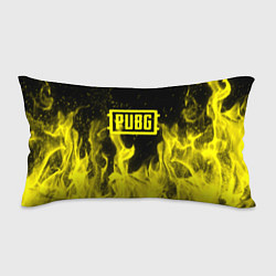 Подушка-антистресс PUBG fire yellow, цвет: 3D-принт