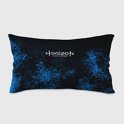 Подушка-антистресс Horizon: Zero Dawn синие брызги красок, цвет: 3D-принт