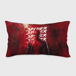 Подушка-антистресс Spider-man red background, цвет: 3D-принт