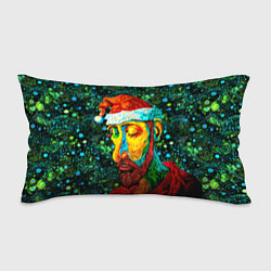 Подушка-антистресс Ded Moroz: pop-art-brut-nouveau pointillism, цвет: 3D-принт