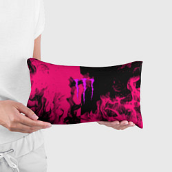 Подушка-антистресс Monster energy fire pink, цвет: 3D-принт — фото 2