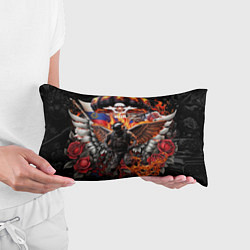 Подушка-антистресс Десантник ВДВ с крыльями ангела, цвет: 3D-принт — фото 2