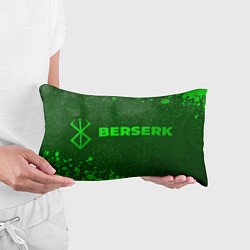 Подушка-антистресс Berserk - green gradient по-горизонтали, цвет: 3D-принт — фото 2