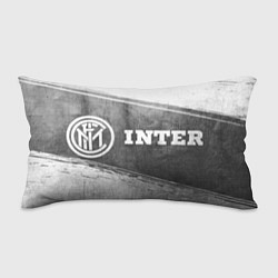 Подушка-антистресс Inter - grey gradient по-горизонтали, цвет: 3D-принт