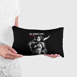 Подушка-антистресс Все дуреют с этих ятаганов, цвет: 3D-принт — фото 2