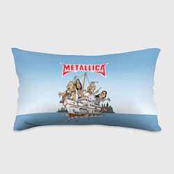 Подушка-антистресс Metallica - on the ship, цвет: 3D-принт